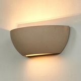 Lindby Wandlamp Renata Beton/Metaal Grijs E14