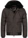 Alessandro Salvarini Manteau d'hiver gris foncé
