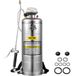 VEVOR Pulvérisateur Inox 12L Brumisateur Jardin pour Plante pour Jardinage Domestique et Nettoyage au Sol