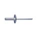 Index reca4810 - geklonken aluminium brede kop aluminium/staal verzinkt 4,8 x 10