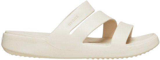 Crocs Getaway Strappy Slides Women Off White 37