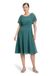 Vera Mont Cocktailjurk voor dames, korte, Dark Emerald., 40