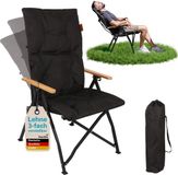 Skandika Fauteuil de camping Nojata - Noir