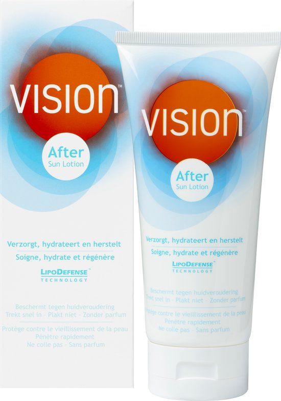 Vision Aftersun Lotion - 180 ml - Aftersun voor lichaam en gezicht