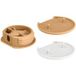 Häfele Capuchon beige comme pièce de rechange pour connecteur de corps CARAVAN