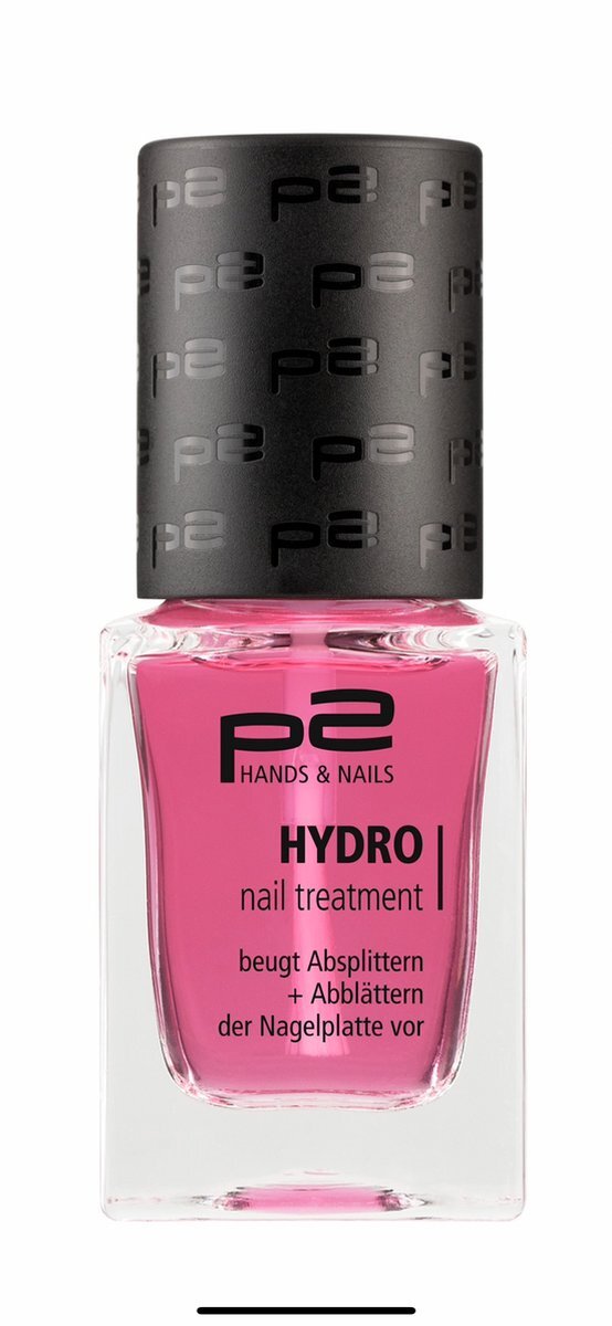 P2 Cosmetics Hand & Nails Hydro Nail Treatment Doorzichtig rosé 10ml nagels behandeling