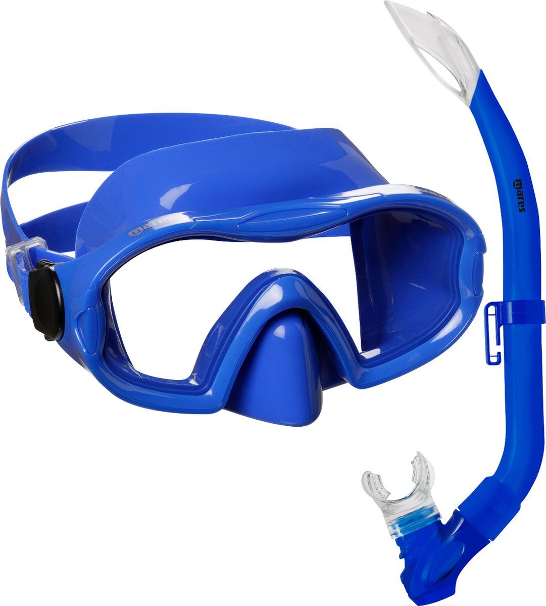 Mares Snorkelset Blenny - Kinderen 4-7 jaar - Blauw