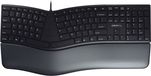 CHERRY KC 4500 ERGO toetsenbord Universeel USB QWERTY Scandinavisch Zwart