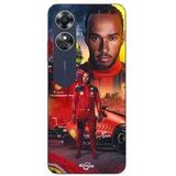 Ferrari Etui Oppo A17 Lewis Hamilton Scuderia Ferrari F1 officieel Maniacase