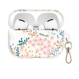 kate spade new york Beschermhoes voor AirPods Pro met sleutelhangerring - Multi Floral Rose