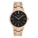 OOZOO Timepieces - Rosé goudkleurige horloge met rosé goudkleurige roestvrijstalen armband - C20037