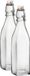 Bormioli Rocco Beugelfles/Weckfles - 2x - 500 ml - Vierkant - Transparant