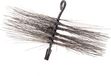 Aqbau® Brosse de nettoyage pour chaudière M12, balai pour cheminée, brosse pour conduit de fumée, brosse pour tirage, brosse anti-suie, brosse pour cheminée (250 mm)