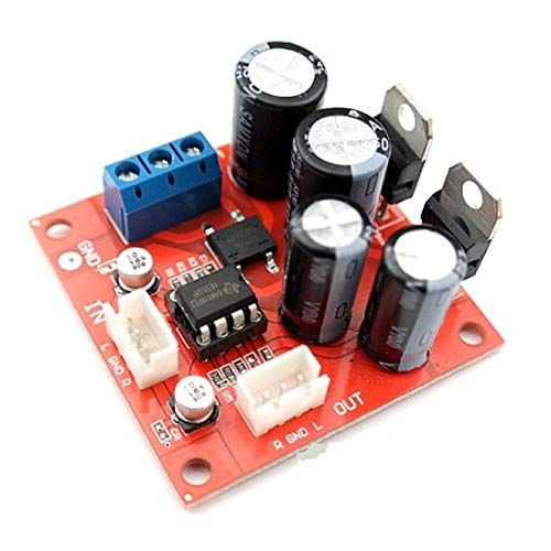 NE5532 HIFI Stereo Voorversterker Toonbord met Hoge Tonen, Mediant, Bas, Volumeregeling, Dubbele AC 12V-18V, voor Audio-ingang met -aansluiting, 3P-terminal Audio-uitgang