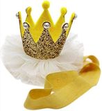 Heble Baby's Gouden Kroontje Haarband