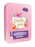 Lovely You - Sprüchekarten #BeHappy: Metalldose mit 40 Sprüchekarten für Wünsche, Träume und Glück