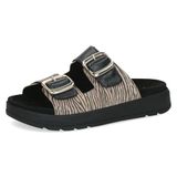 Caprice Dames Slipper 9-27202-46 422 Beige Leer Maat 39 EU