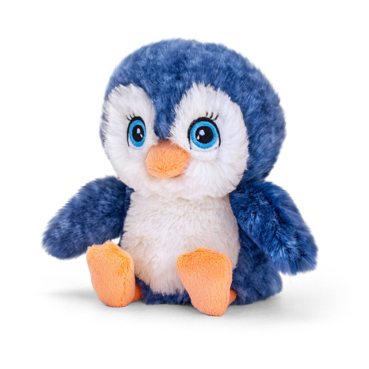 Keel Toys pluche knuffel dier pinguin 16 cm - knuffeldier