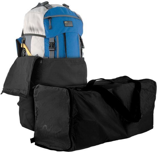 Active Leisure Flightbag voor backpack - tot 55 liter - zwart - polyester