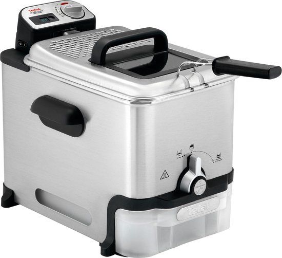 Tefal FR8041 friteuse Enkel 3,5 l Vrijstaand 2300 W Frituurpan Zilver