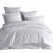 DARYMEX GROUP Luxe Katoen Satijn Beddengoed 220x200cm - Jacquard Bloemendessin Wit