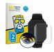 BROTECT - Screenprotector voor Gard Pro Health Smartwatch 4 - Folie Beschermfolie transparant volledig dekking - 2 Stuks