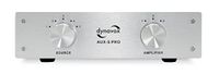 Dynavox AUX-S PRO, ingangsuitbreidingsschakelaar met 5 cinch-ingangen, aansluitingen voor twee stereo- en surroundversterkers, zilver
