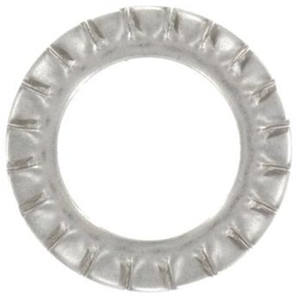 Steelies Ultimate tandveerring DIN6798A M12 rvs A4 | 100 stuks - AC701200001