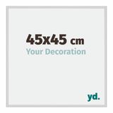 yd. Cadre photo 45x45 cm Aluminium Argent Mat Miami