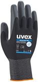 Uvex Phynomic XG Werkhandschoenen XS Grijs, zwart Nitrile