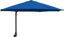 vidaXL Tuinparasol 248 x 248 x 148 cm Polyester en Staal Azuurblauw