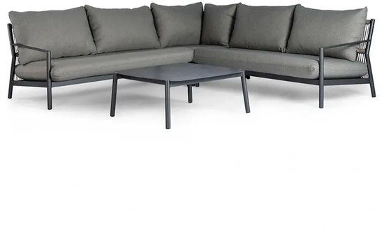 Tierra Outdoor Monti Loungeset - Charcoal