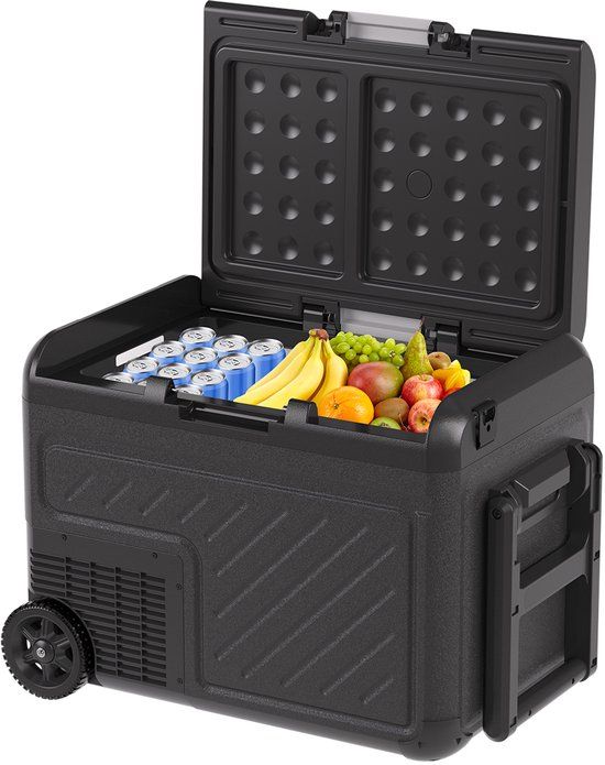 Auronic Elektrische Koelbox - Compressor - 40L - Zwart/Grijs