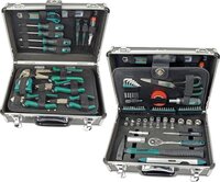 Brüder Mannesmann Gereedschapskoffer 90-delig - Zwart/Zilver