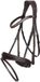 Imperial Riding Gecombineerd hoofdstel met neusriem Fria Bruin Leer Schapenwol Full Anatomisch