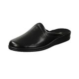 Rohde Lekeberg Comfortabele pantoffels voor heren, zwart 90, 40 EU