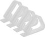 CM Pinces pour nappe - 24 pièces - transparent - plastique
