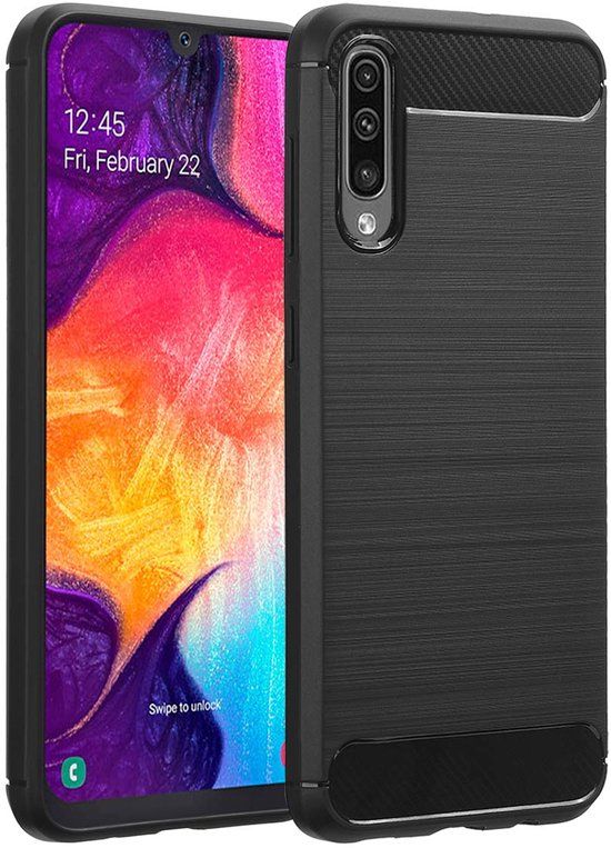 imoshion Brushed Backcover voor de Samsung Galaxy A50 / A30s - Zwart