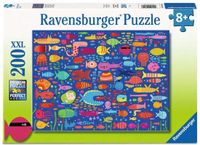 Ravensburger Funny Fish Friends Kinderpuzzel 200 XXL Stukjes