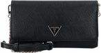 GUESS Noelle II Xbody Flap Organizer Black Zwart