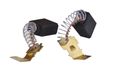 Kutlu 2x charbons pour Makita clé à chocs 6904VH 5,9 x 8,9 x 11,9 mm