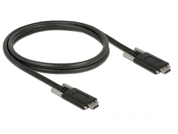 DeLOCK 83720 USB-kabel 1 m Zwart