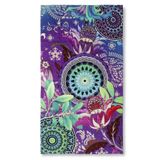 Muller Textiles HIP Strandlaken Mandala's en Bladeren Meerkleurig Katoen Velour 100 x 180 cm