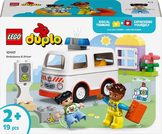 LEGO DUPLO Ambulance met chauffeur - 10447