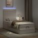 Maison Exclusive - Cadre de lit ottoman avec matelas blanc 90x190 cm similicuir