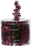 Decoris Guirlande de Noël - Violet - 700 cm