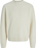 JACK&JONES JCOGRID KNIT CREW NECK Jongens Gebreide truien M Wit
