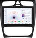 Happiq Autoradio Bluetooth CarPlay Mercedes-Benz C-Klasse / CLK-Klasse (W203 / W209 / S203 / A209 / W168) - Geschikt Apple Android - Stereo - Navigatie - 4GB 32GB