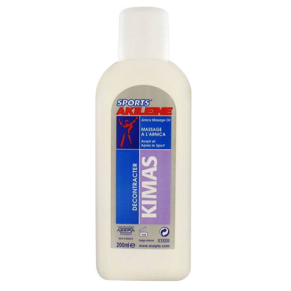 Akileïne Sport Kimas Massageolie Met Arnica 200 ml
