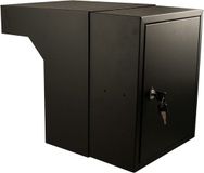 KempíQ Post doorvoerbox Zwart 68-83cm